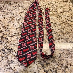 University of Nebraska Men's Silk Tie.